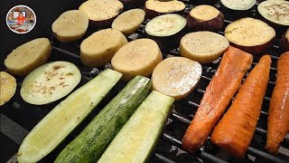 VEGETALES A LA PARRILLA PARA ACOMPAÑAR EL ASADO [upl. by Niraa467]