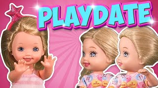 Barbie  The Twins First Playdate  Ep129 [upl. by Sonaj]