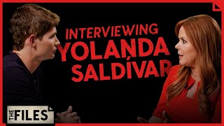 The Files María Celeste Recalls the Interview with Yolanda Saldívar  Latinx Now [upl. by Enidlarej]