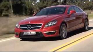 Essai Mercedes CLS 63 AMG 2010 [upl. by Lubin253]