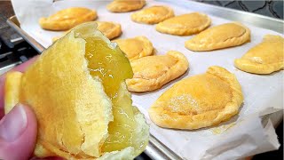 Mexican Bakery Style EMPANADAS DE PIÑA  Simply Mamá Cooks [upl. by Atteuqahs572]