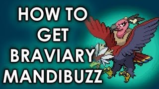 Pokemon Black and White 2 Tutorial  How to get MandibuzzBraviary [upl. by Bunny]