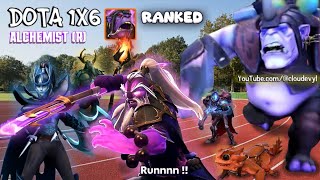 DOTA 1x6 Ranked Alchemist R  You Cant Run From Heaven [upl. by Nodnnarb252]