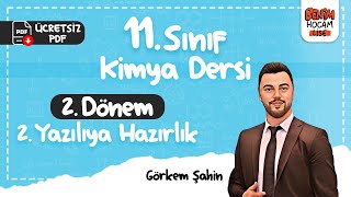 11Sınıf  Kimya 2Dönem 2Yazılıya Hazırlık  Sıvı Çözeltiler ve Denge Tepkimeleri  Görkem Şahin [upl. by Wyndham]