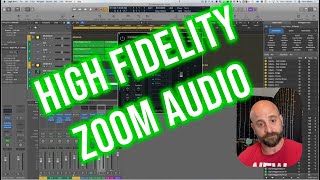 High fidelity audio in Zoom w Logic X UA Console amp Loopback [upl. by Gonta]