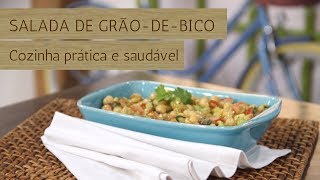 Salada de grão de bico  Cozinha Saudável e Prática 250917 [upl. by Fassold]