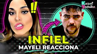 Mayeli Alonso reacciona a la infidelidad de Andy Ruiz [upl. by Agee]