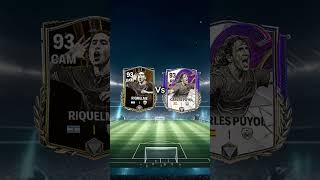 Riquelme🇦🇷 VS Puyol🇪🇦 youtubeshorts fcmobile24 fifa viralvideo shorts short trending fyp fy [upl. by Duwalt]