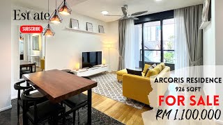 For Sale Arcoris Residence By UEM Sunrise  in the heart of Mont Kiara [upl. by Zaneski]