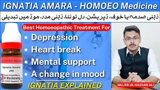 Ignatia Amara Homeopathic Medicine For Emotional Disturbance Anxiety and Depression [upl. by Alie208]