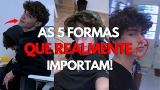 5 FORMAS RÁPIDAS PARA FICAR COM O ROSTO MAIS ATRAENTE E BONITO [upl. by Ruphina497]