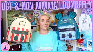 October Haunted Mansion NovemberJungle Cruise Mickey Main Attraction Loungefly Unboxing WDW50 Neko [upl. by Ama37]