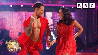 Jamie Borthwick and Michelle Tsiakkas Rumba to Aint No Sunshine by Bill Withers ✨ BBC Strictly 2024 [upl. by Nolat]