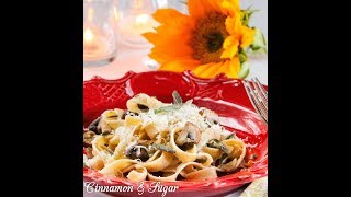 Tagliarini with Brown Butter Sage and Porcini Mushrooms [upl. by Margalo]