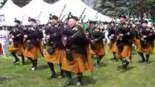 Brian Boru Irish Pipe Band at the Minnesota Scottish Fair bagpipes pipes and drums [upl. by Anairo129]