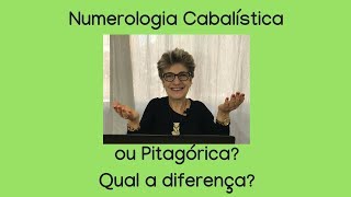 Qual a Diferença da Numerologia Cabalística e Pitagórica [upl. by Onitsirc]