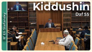 Daf Yomi Kiddushin Daf 55 by R’ Eli Stefansky [upl. by Remliw]