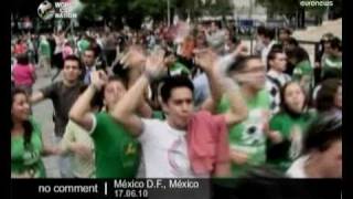 Mexico ecstatic after victory over France [upl. by Moth198]