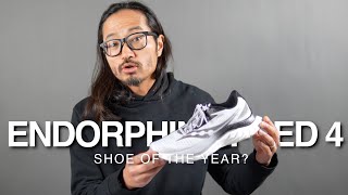 Saucony Endorphin Speed 4  Shoe of the Year [upl. by Annaicul]