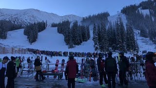 Arapahoe Basin becomes second ski area in Colorado to open for season [upl. by Daht]