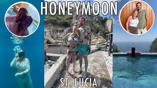 VLOG  honeymoon in St Lucia  Ladera Resort [upl. by Andrea]