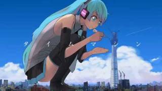 【初音ミク1640㍍】 タイムマシン 【オリジナル】 [upl. by Ahsuatal]