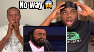 First time hearing Opera Luciano Pavarotti  Nessun Dorma REACTION 😱 [upl. by Annayt]