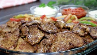 شاورما لحم بهذة الطريقة ستجعلكم تستغنون عن المطاعم 😋 Shawarma recipe has never been so EASY [upl. by Hairehcaz]