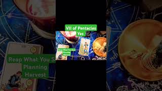 VII of Pentacles Card Meaning for Beginners tarot tarotcards minorarcana readtarot pentacles [upl. by Okier]