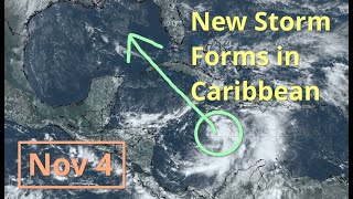 Monday New Storm Expected to Impact Jamaica Cayman Islands amp Cuba before Entering Gulf of Mexico [upl. by Cherrita720]