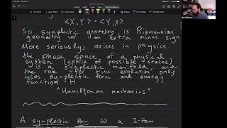 Symplectic Geometry Class 1 [upl. by Sophi]