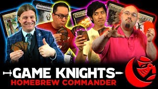 Homebrew Commander w The Professor and Wedge  Game Knights 18  Magic the Gathering Gameplay [upl. by Trebleda]