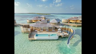 Room tour water Villa  Soneva Fushi Maldives [upl. by Kesia]