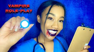 ASMR Vampire Doctor Gives You a Checkup 🧛🏽‍♀️ Vampire Roleplay ASMR [upl. by Robertson]