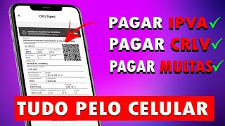 Como pagar o IPVA do veículo CARRO OU MOTO sem imprimir boleto pelo celular  IPVA 2024 [upl. by Enyamrahc]