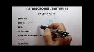 INSTALACIONES SANITARIAS  CONVENCIONES [upl. by Hajar]