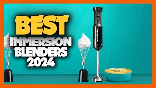 Top 10 Best Immersion Blenders of 2024 [upl. by Heiney]