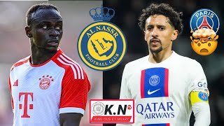 Après SADIO MANE AL NASSR fonce sur MARQUINHOS le capitaine du PSG  Le Barça va bientôt officiali [upl. by Uht853]