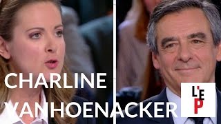 LEmission politique  Charline Vanhoenacker face à François Fillon le 23 mars 2017 France 2 [upl. by Sitoiganap551]