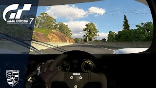 Gran Turismo 7  Porsche 962 C ´88  Cockpit View  Mount Paronama  No HUD [upl. by Gypsie49]