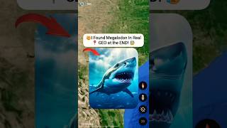 Megalodon on Google Earth shorts googleearth [upl. by Harihs651]