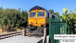 Doddington Road Level Crossing 13082022 [upl. by Rednas]