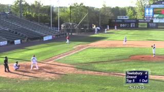 Baseball vs Tewksbury Senior Night LeLacheur Park 51715 [upl. by Atinet]