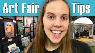 Art Fair Tips  5 Things I Wish I Knew as a BEGINNER [upl. by Hance]