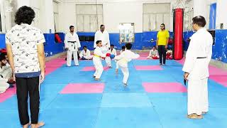 kids selection fight for 1st Shinbudo Punjab karate Championship [upl. by Shantha414]