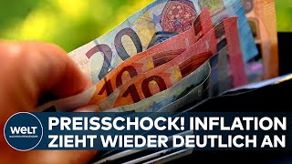 DEUTSCHLAND Inflation bei 79 Prozent Im Herbst erwarten Experten zweistellige Inflationsraten [upl. by Tereve83]