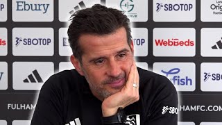 Armando Broja Im NOT going to comment on players or rumours  Marco Silva  Burnley v Fulham [upl. by Anirtek198]