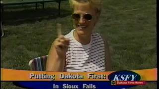 1998 KSFY Weekend News Brian Allen amp Judeka Drogt [upl. by Mufinella]