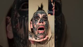 How to remove EYEBALL TATTOOS tattoos tattoo tatts [upl. by Swanhildas508]