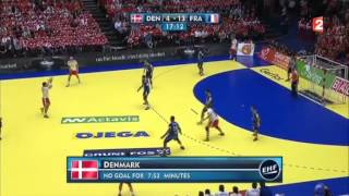 FranceDanemark finale handball euro 2014 [upl. by Becki564]